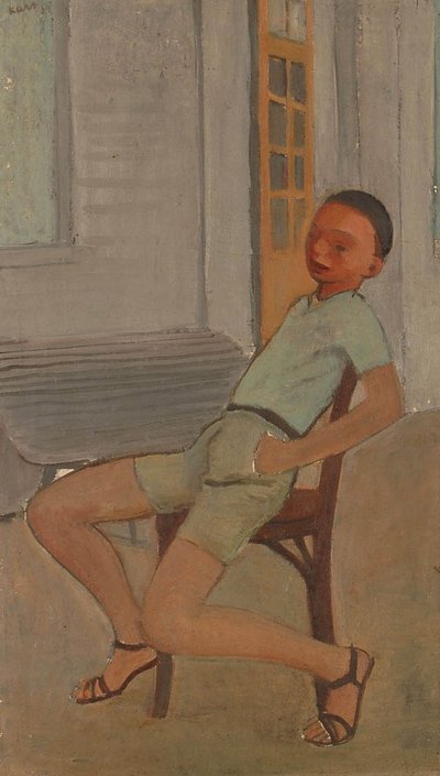 Portrait of Richard Pren by Georges Karpeles